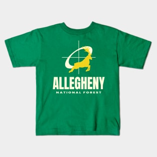 Allegheny National Forest Kids T-Shirt